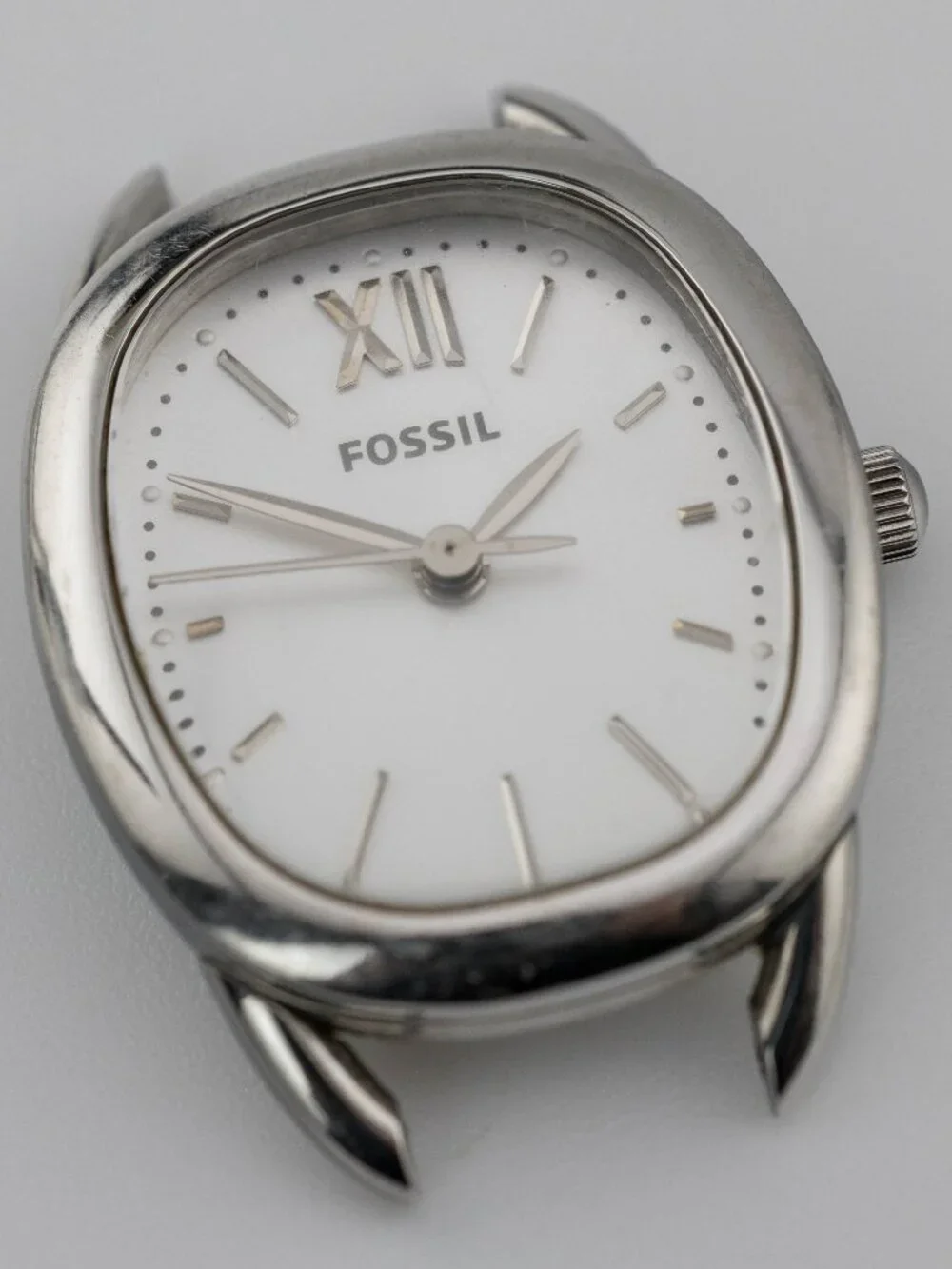 Fossil ES3555 Oval Case Quartz Analog Women's Watch New Battery — No Strap